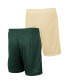 Фото #3 товара Men's Gold, Green Colorado State Rams Wiggum Reversible Shorts