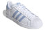 Фото #4 товара Кеды adidas originals Superstar бело-голубые