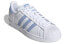 Кеды adidas originals Superstar бело-голубые 45⅓ - фото #4