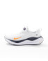 Nike Running Reactx Infinity Run trainers in grey and orange