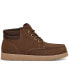 Фото #3 товара Men's Braan Lace-Up Chukka Boots with Faux-Fur Sockliner