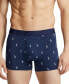 ფოტო #5 პროდუქტის Men's 3-Pack. Classic Stretch Trunks