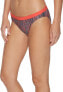 Фото #2 товара Nike Women's 181502 Rush Heather Thunder Blue Bikini Bottom Swimwear Size XS