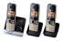 Фото #1 товара Panasonic KX-TG6723GB - DECT telephone - Speakerphone - 100 entries - Caller ID - Black