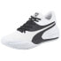 Фото #2 товара Puma Triple Basketball Mens White Sneakers Athletic Shoes 376640-05