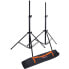 MUSIC STORE Box-3 PRO Set PA Speaker Stand Set With Carry Bag