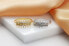 Fashion gold-plated ring with clear zircons RI120Y