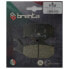 BRENTA MOTO 3144 organic rear Brake Pads - фото #1