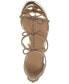 Фото #4 товара Women's Nolino Beaded Bow T-Strap Dress Sandals, Created for Macy's