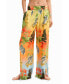 ფოტო #3 პროდუქტის Women's Tropical wide-leg trousers