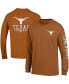 Men's Texas Orange Texas Longhorns Team Stack Long Sleeve T-shirt Оранжевый, Small - фото #1