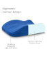 Фото #3 товара Sleep Yoga GO Memory Foam Oversized Seat Cushion - One Size Fits All