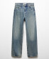 ფოტო #7 პროდუქტის Women's Mid-Rise Straight Jeans
