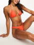 Фото #3 товара NA-KD x Jasmin Azizam bikini bottom in red