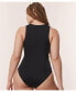 Фото #1 товара Women's Malibu Snap Front One Piece Swimsuit