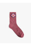 Фото #5 товара Basic Çiçekli Soket Çorap Işleme Detaylı