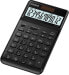 Фото #3 товара Casio JW-200SC-BK, Desktop, Basic, 12 digits, Display tilting, Battery/Solar, Black