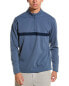 Adidas Novelty Layer 1/4-Zip Pullover Men's Blue Xl