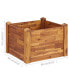 Garden Raised Bed 23.6"x23.6"x17.3" Solid Acacia Wood