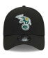 Фото #3 товара Men's Black Oakland Athletics Logo 39THIRTY Flex Hat
