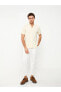 Фото #3 товара Рубашка LC WAIKIKI Slim Fit с короткими рукавами, декорированная жаккардом