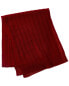 Фото #2 товара Qi Cashmere Cable Stitch Cashmere Scarf Men's Red Os