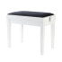 Fame PB-10C-WH Piano Bench (Polished White)