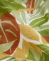 Leaf print duvet cover