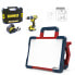 Фото #1 товара Echter Werkzeugfan Set LED Hybrid Baustrahler 5500 Lumen + DeWALT DCD796P2