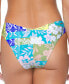 Juniors' Oahu Printed V-Shape Bikini Bottoms