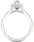 ფოტო #4 პროდუქტის IGI Certified Diamond Pear Halo Engagement Ring (1-1/3 ct. t.w.) in Platinum