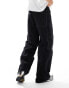 Фото #3 товара ASOS DESIGN super baggy cargo trousers in washed black