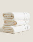 Фото #8 товара Double-striped cotton towel