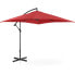 Фото #5 товара Садовый зонт на квадратном выносе 250 x 250 см бордовый Uniprodo