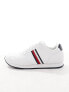 Фото #3 товара Tommy Hilfiger core low runner trainers in white