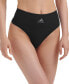 Women's Active Seamless Micro Stretch High Waist Thong Underwear 4A1H01