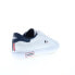Фото #8 товара Lacoste Powercourt Tri 22 1 SMA Mens White Leather Lifestyle Sneakers Shoes
