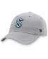 Фото #1 товара Men's Gray Seattle Kraken Primary Logo Adjustable Hat