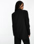 Фото #4 товара ASOS DESIGN Tall double breasted blazer in black