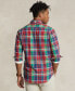 Рубашка мужская Polo Ralph Lauren в клетку'classic-fit' Oxford Workshirt Red/green Multi, XS - фото #2