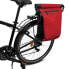Фото #4 товара Wodoodporny plecak na bagażnik rowerowy torba rowerowa 2w1 23l czerwony