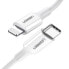 Фото #1 товара Kabel przewód do iPhone MFi USB-C - Lightning 20W 3A 0.5m biały