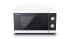 Sharp YC-MG01E-W - Countertop - Grill microwave - 20 L - 800 W - Rotary - Black - White