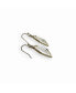 ფოტო #2 პროდუქტის Dainty Stained Glass Earrings Antique Gold