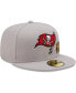 Фото #4 товара Men's Gray Tampa Bay Buccaneers City Describe 59FIFTY Fitted Hat
