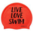 Фото #1 товара BUDDYSWIM Live Love Swim Silicone Swimming Cap