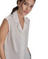 ფოტო #3 პროდუქტის Women's Extended-Shoulder Camp Blouse