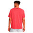 UNDER ARMOUR Tech Textured short sleeve T-shirt Red Solstice / Black, 2XL - фото #3