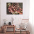 Leinwandbild Blumen Vintage Wohnzimmer