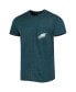 Фото #2 товара Men's Threads Midnight Green Philadelphia Eagles Tri-Blend Pocket T-shirt